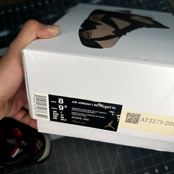 Patta x Jordan 7